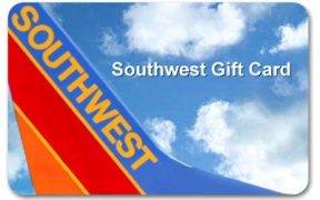 $500 Southwest Airlines Gift Card Giveaway