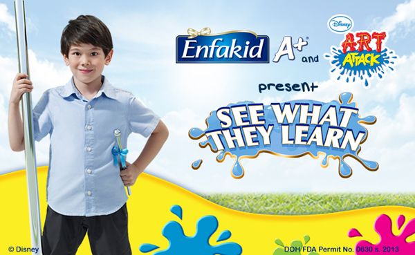 Enfakid A+ & Disney’s Art Attack Present 'See What They Learn'
