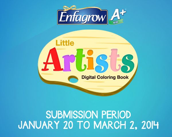 Enfagrow A+ Kid’s Little Artists Digital Coloring Book