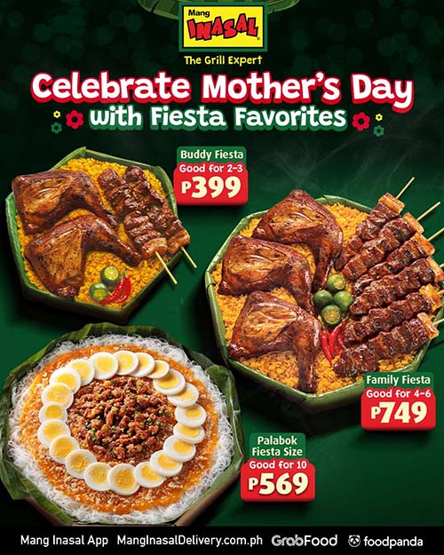 Mang Inasal Honors Moms With Special Mother’s Day Treats