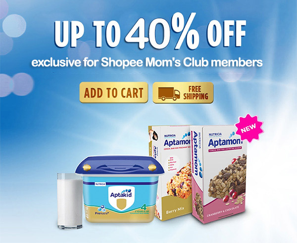 Shopping For Your Essential Nutricia Products At Amazing Prices At Shopee Mom's Club