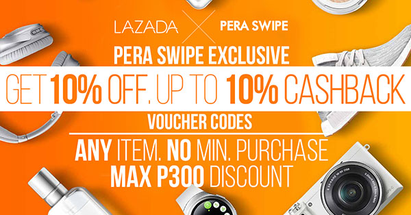Pera Swipe X Lazada Philippines