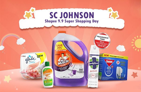 Score Exciting Deals From SC Johnson This 9.9 Super Shopping Day On Shopee