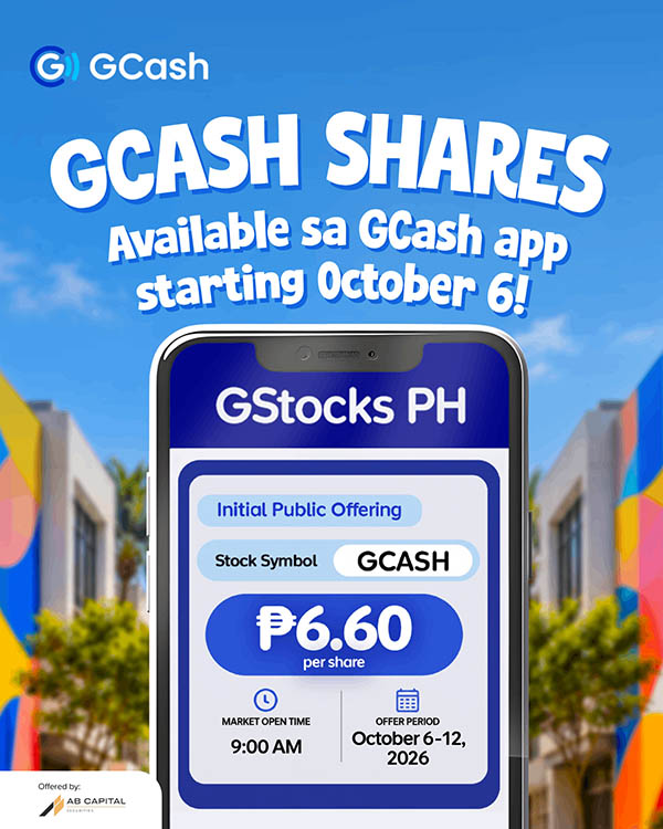 Mynt Offers Real-time IPO Allocation Starting At 100 Shares For GStocks Ph Users Via GCash